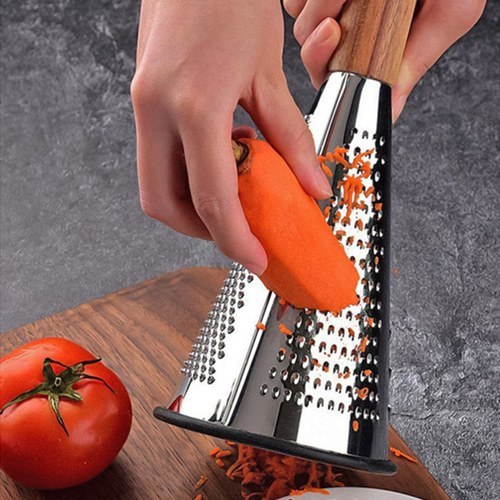 رنده مخروطی دسته چوبی لیمون